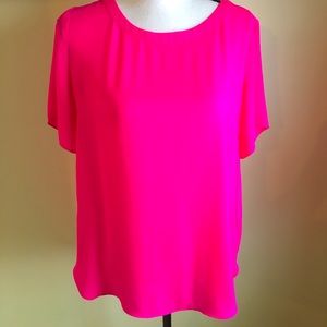 Banana Republic High Low Scoop Neck Top
